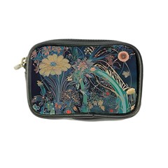 Flowers Trees Forest Coin Purse by Jatiart