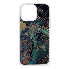 Vintage World Map Iphone 14 Pro Max Tpu Uv Print Case