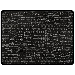 Math Equations Formulas Pattern Fleece Blanket (large) by Ravend