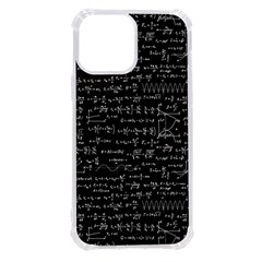 Math Equations Formulas Pattern Iphone 13 Pro Max Tpu Uv Print Case