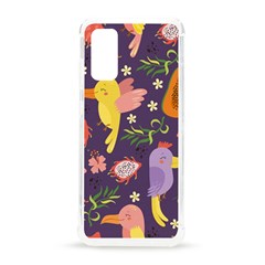 Exotic Seamless Pattern With Parrots Fruits Samsung Galaxy S20 6 2 Inch Tpu Uv Case