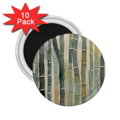 Bamboo Plants 2 25  Magnets (10 Pack) 