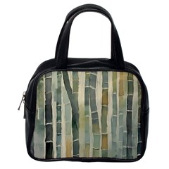 Bamboo Plants Classic Handbag (one Side)