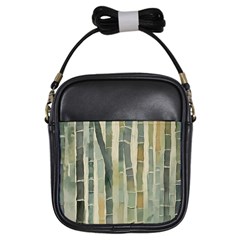 Bamboo Plants Girls Sling Bag