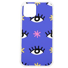 Eye Star Asterisk Pattern Background Iphone 12 Pro Max Tpu Uv Print Case