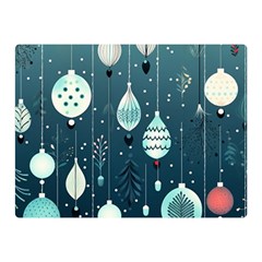 Ball Bauble Winter Two Sides Premium Plush Fleece Blanket (mini)