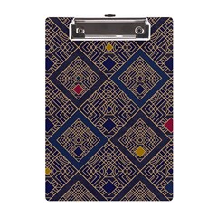 Pattern Seamless Antique Luxury A5 Acrylic Clipboard