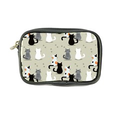 Cute Cat Seamless Pattern Coin Purse