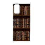 Old Bookshelf Orderly Antique Books Samsung Galaxy Note 20 TPU UV Case Front