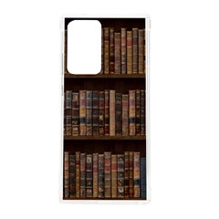 Old Bookshelf Orderly Antique Books Samsung Galaxy Note 20 Ultra Tpu Uv Case by Cendanart