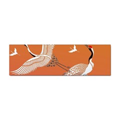 Japanese Crane Painting Of Birds Sticker Bumper (10 Pack)