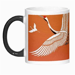 Japanese Crane Painting Of Birds Morph Mug