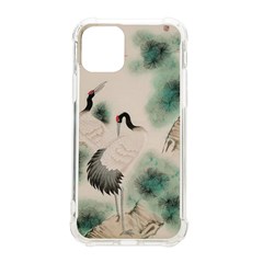Japanese Crane Painting Of Bird Iphone 11 Pro 5 8 Inch Tpu Uv Print Case by Cendanart