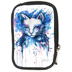 Cat Compact Camera Leather Case by saad11