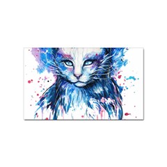 Cat Sticker Rectangular (10 Pack) by saad11