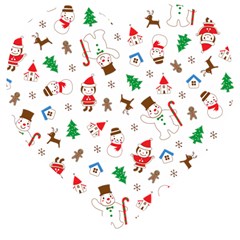 Christmas Wooden Puzzle Heart by saad11