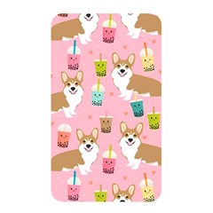 Corgi Bubble Boba Tea Pink Pattern Memory Card Reader (rectangular) by Cendanart