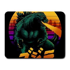 Godzilla Retrowave Small Mousepad