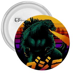 Godzilla Retrowave 3  Buttons