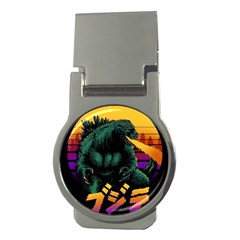 Godzilla Retrowave Money Clips (Round) 