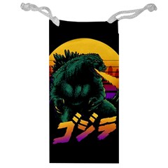 Godzilla Retrowave Jewelry Bag