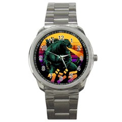 Godzilla Retrowave Sport Metal Watch