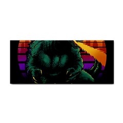 Godzilla Retrowave Hand Towel