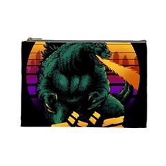 Godzilla Retrowave Cosmetic Bag (Large)