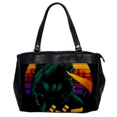Godzilla Retrowave Oversize Office Handbag