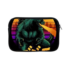 Godzilla Retrowave Apple iPad Mini Zipper Cases