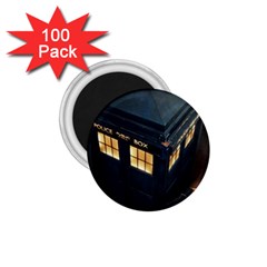 Tardis Bbc Doctor Who Dr Who 1 75  Magnets (100 Pack)  by Cendanart