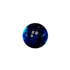 Tardis Doctor Who Space Galaxy 1  Mini Buttons