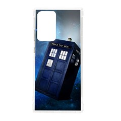 Tardis Doctor Who Space Blue Samsung Galaxy Note 20 Ultra Tpu Uv Case by Cendanart