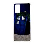 Stuck Tardis Beach Doctor Who Police Box Sci-fi Samsung Galaxy S20Plus 6.7 Inch TPU UV Case Front