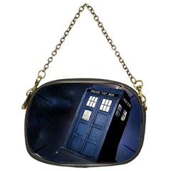 Tardis Doctor Who Planet Chain Purse (one Side) by Cendanart