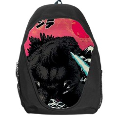 Godzilla Vintage Wave Backpack Bag