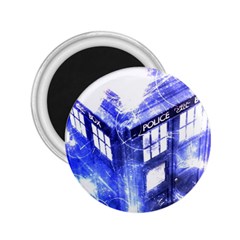 Tardis Doctor Who Blue Travel Machine 2 25  Magnets