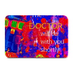 Doctor Who Dr Who Tardis Plate Mats by Cendanart