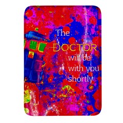 Doctor Who Dr Who Tardis Rectangular Glass Fridge Magnet (4 pack)