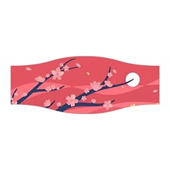 Illustration Minimal Minimalist Scenery Minimalist Japanese Art Stretchable Headband by Bedest