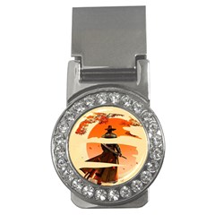 Samurai Art Ninja Katana Anime Aesthetic  Japanese Lore Style Mythology Retro Classic Warrior Money Clips (cz)  by Bedest