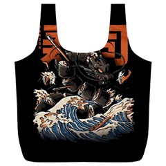 Sushi Dragon Japanese Full Print Recycle Bag (xxl) by Bedest