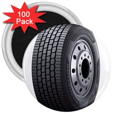 Tire 3  Magnets (100 Pack) by Ket1n9