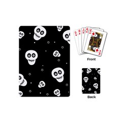 Skull Pattern Playing Cards Single Design (mini) by Ket1n9