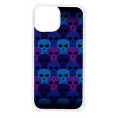 Skull Pattern Wallpaper Iphone 13 Mini Tpu Uv Print Case by Ket1n9