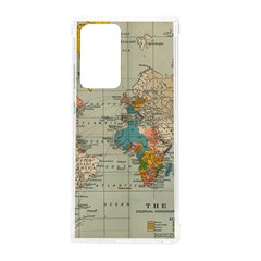 Vintage World Map Samsung Galaxy Note 20 Ultra Tpu Uv Case