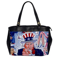 Independence Day United States Of America Oversize Office Handbag by Ket1n9