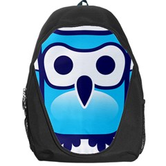 Owl Logo Clip Art Backpack Bag by Ket1n9