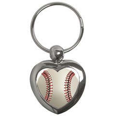 Baseball Key Chain (heart) by Ket1n9