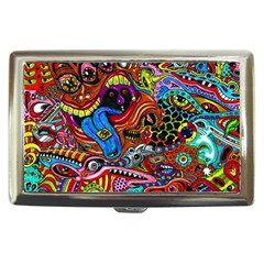 Art Color Dark Detail Monsters Psychedelic Cigarette Money Case by Ket1n9